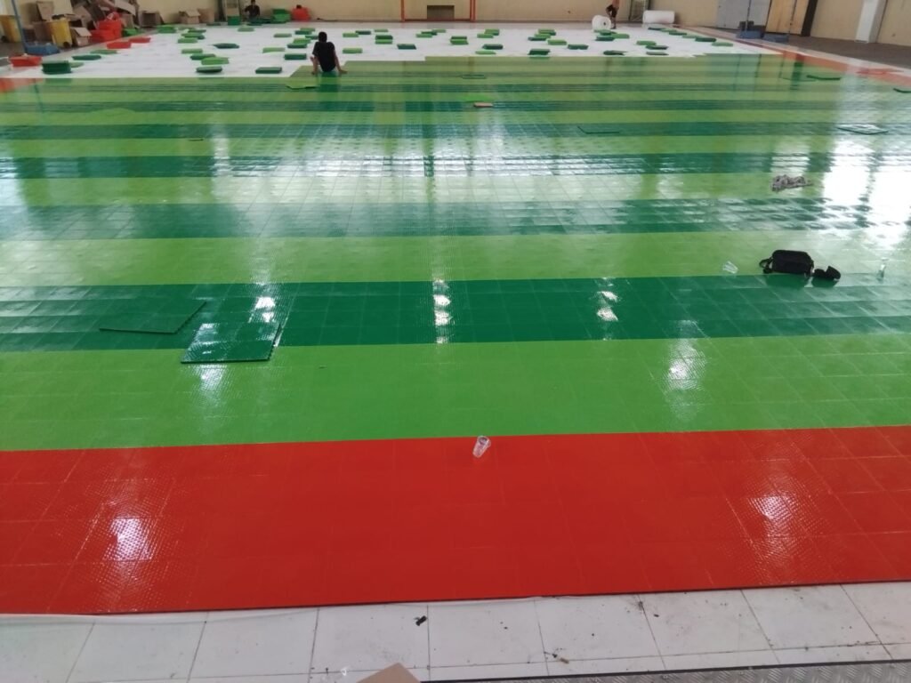 Proyek GOR Pelalawan oleh SK SPORT