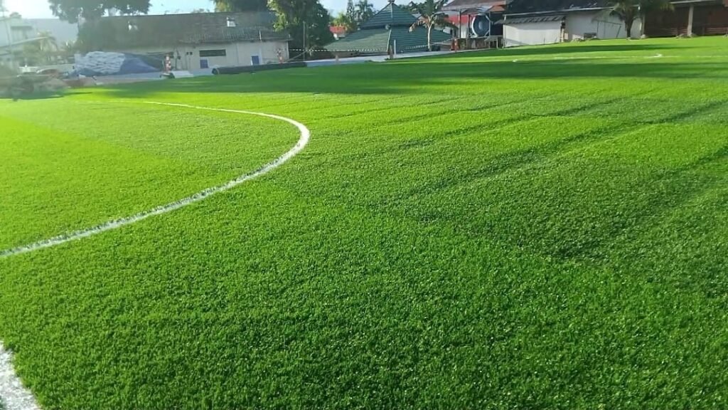 Proyek lapangan Kilang Pertamina oleh SK SPORT